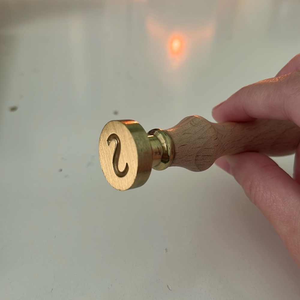 (FREE w/ any purchase) Letter ‘S’ Wax Seal Stamp